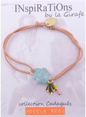 armbandje Rosa bruin